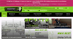 Desktop Screenshot of mywebsport.com